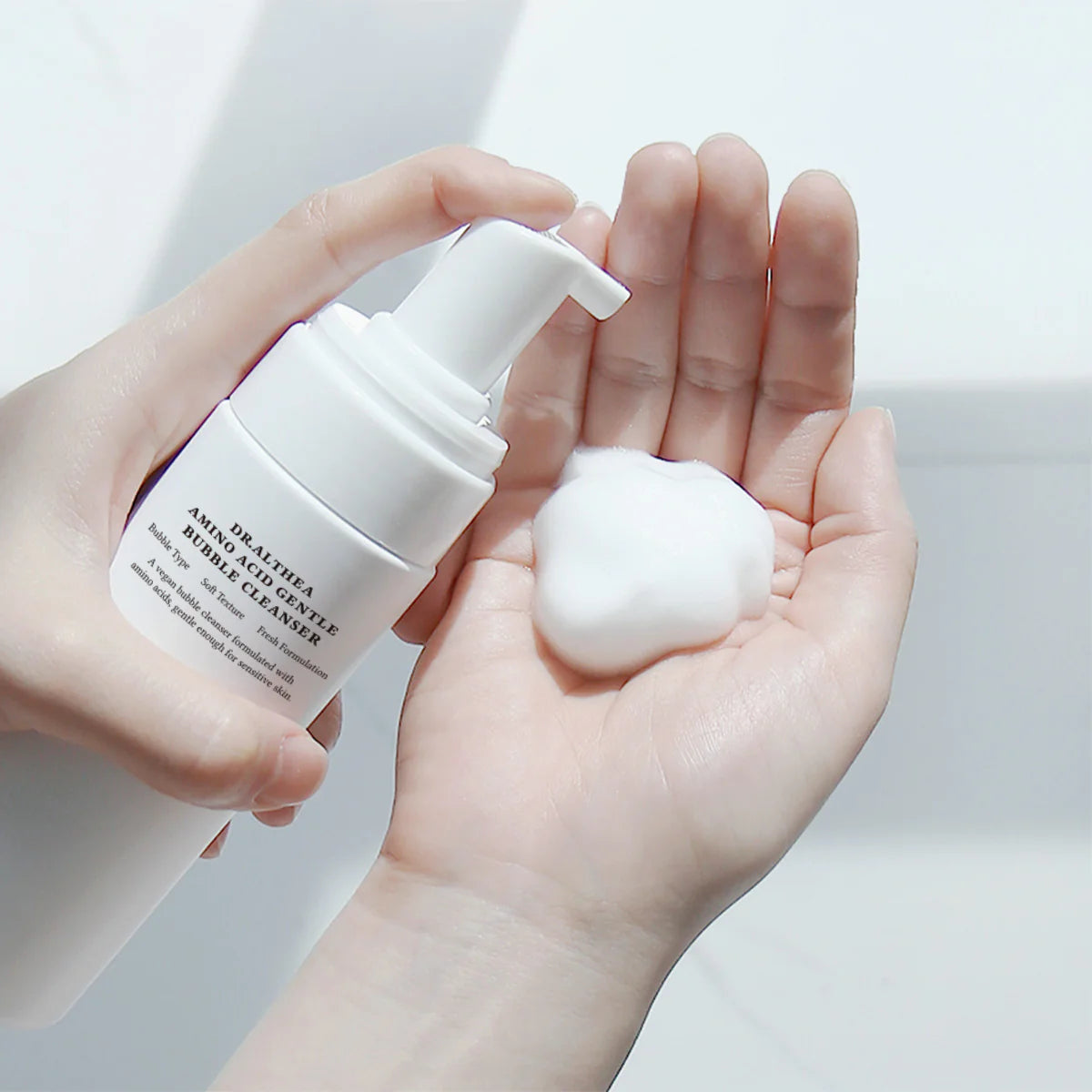 Dr Althea Amino Acid Gentle Bubble Cleanser low pH foam cleanser for sensitive acne prone skin Korean skincare