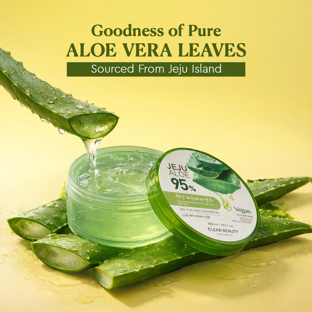 The Face Shop Jeju Aloe Fresh Soothing Gel 300ml