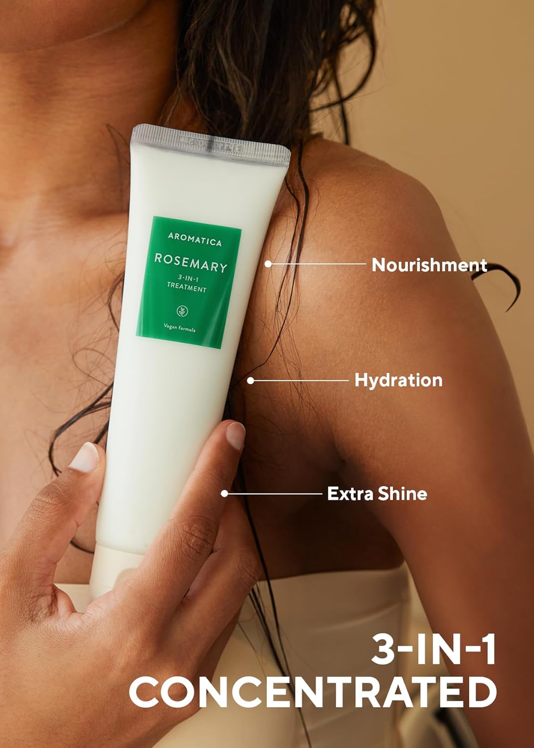 Aromatica - Rosemary Scalp 3-in-1 Treatment - Rosemary Hair Conditioner 160ml