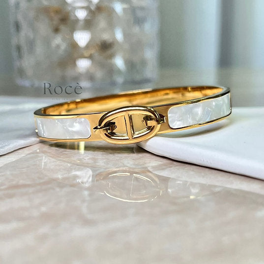 C Bangle Titanium Steel