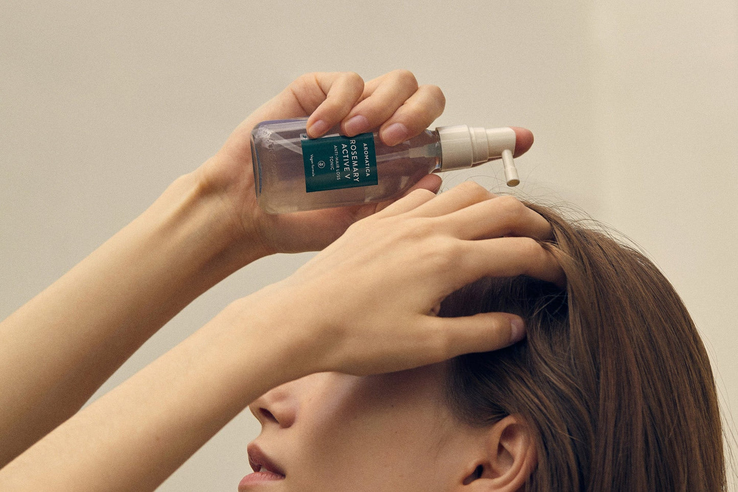 AROMATICA - Τονωτικό κατά της τριχόπτωσης με δεντρολίβανο και ενεργό V 100ml