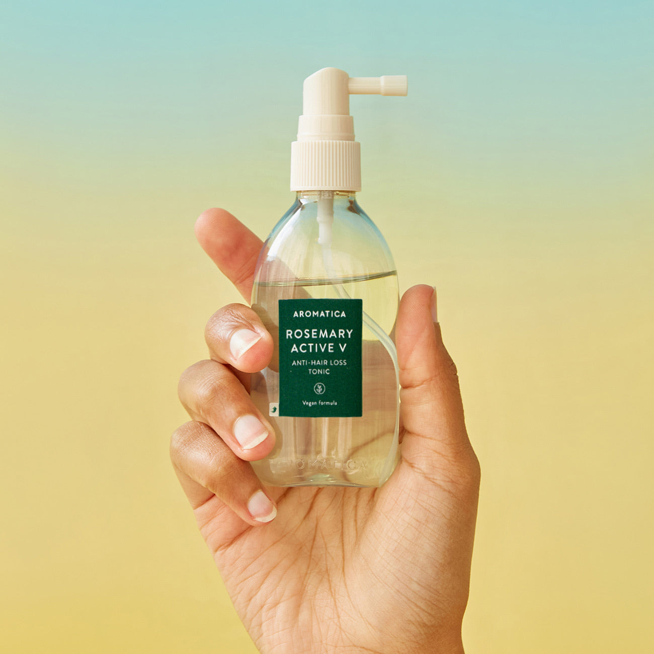 AROMATICA - Τονωτικό κατά της τριχόπτωσης με δεντρολίβανο και ενεργό V 100ml
