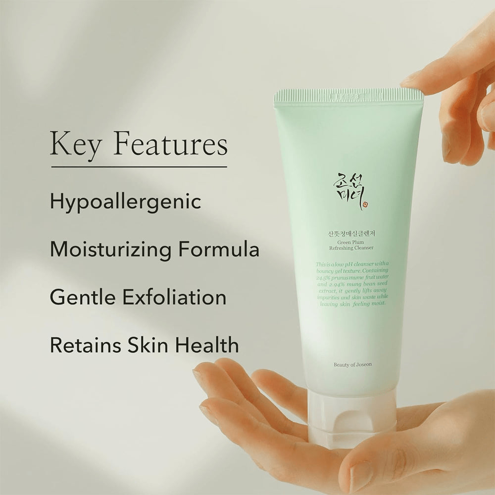 Beauty of Joseon Green plum refreshing Cleanser 100ML