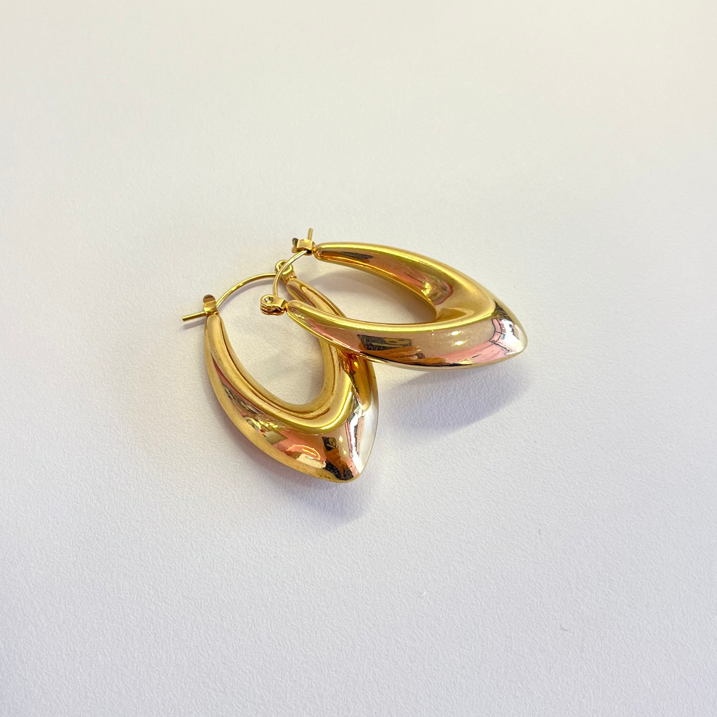 Chunky Hoop Earrings