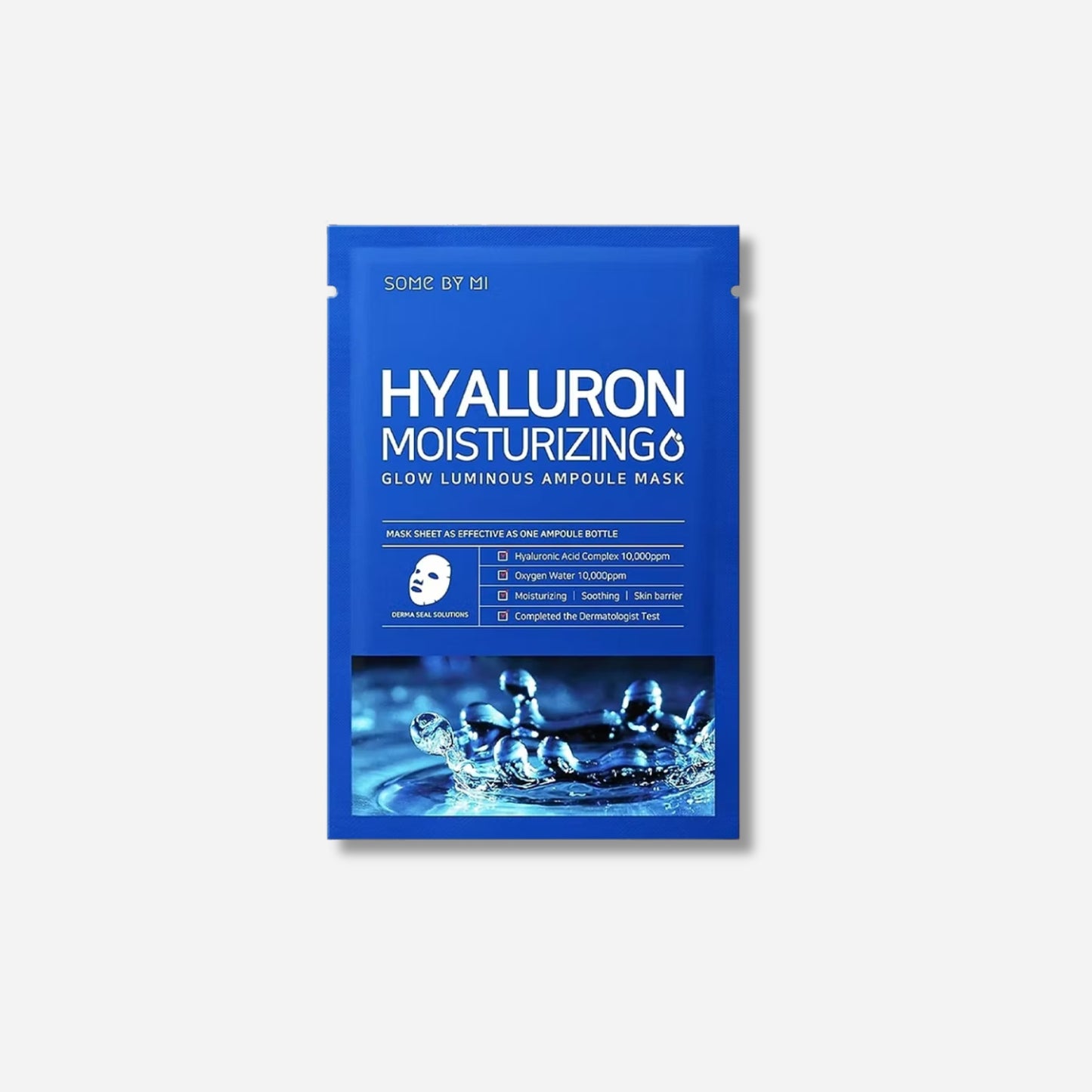 Some By Mi Hyaluron Moisturizing Glow Luminous Ampoule Mask, 25g