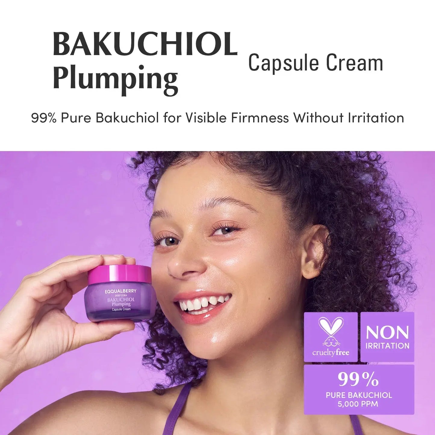 Equalberry Bakuchiol Plumping Capsule Cream