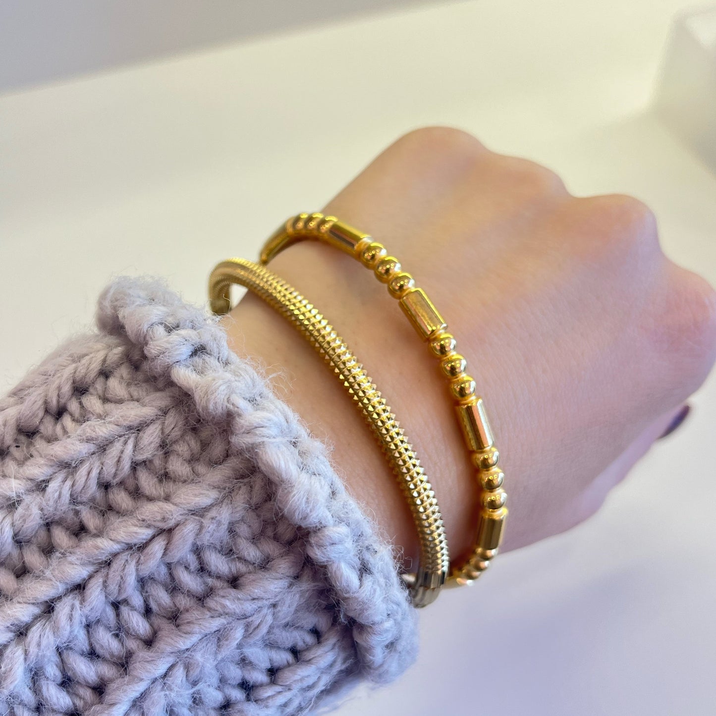 Simple Gold Bangle