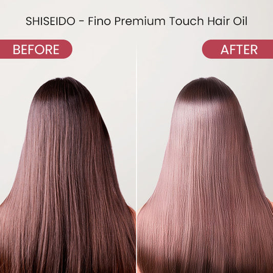Japanese hair oil for dry and damaged hair Shiseido Fino