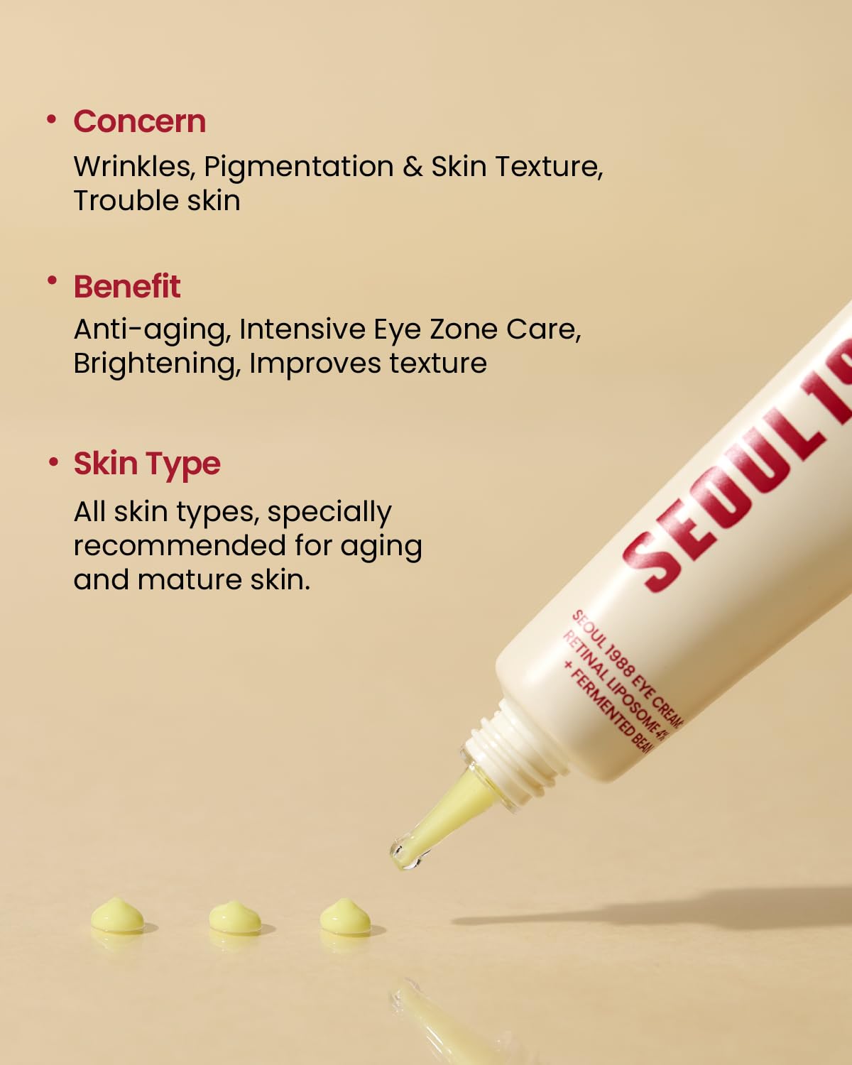 K-SECRET SEOUL 1988 Eye Cream: Retinal Liposome 4% 30ml