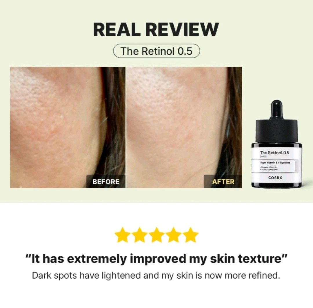 COSRX The Retinol 0.5 Oil 20ml