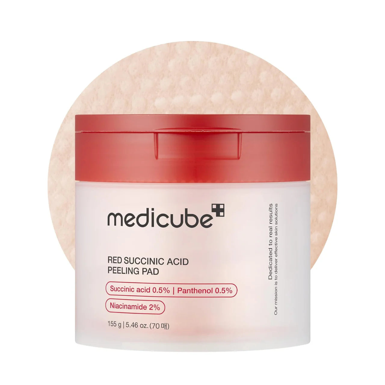 MEDICUBE – Κόκκινο Σφουγγάρι Απολέπισης με Ηλεκτρικό Οξύ | Καταπολέμηση Ακμής (70 τεμάχια)