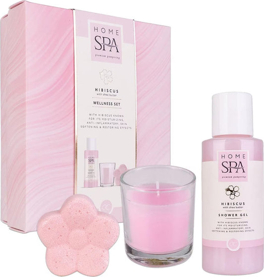 Home Spa Gift Set Hibiscus