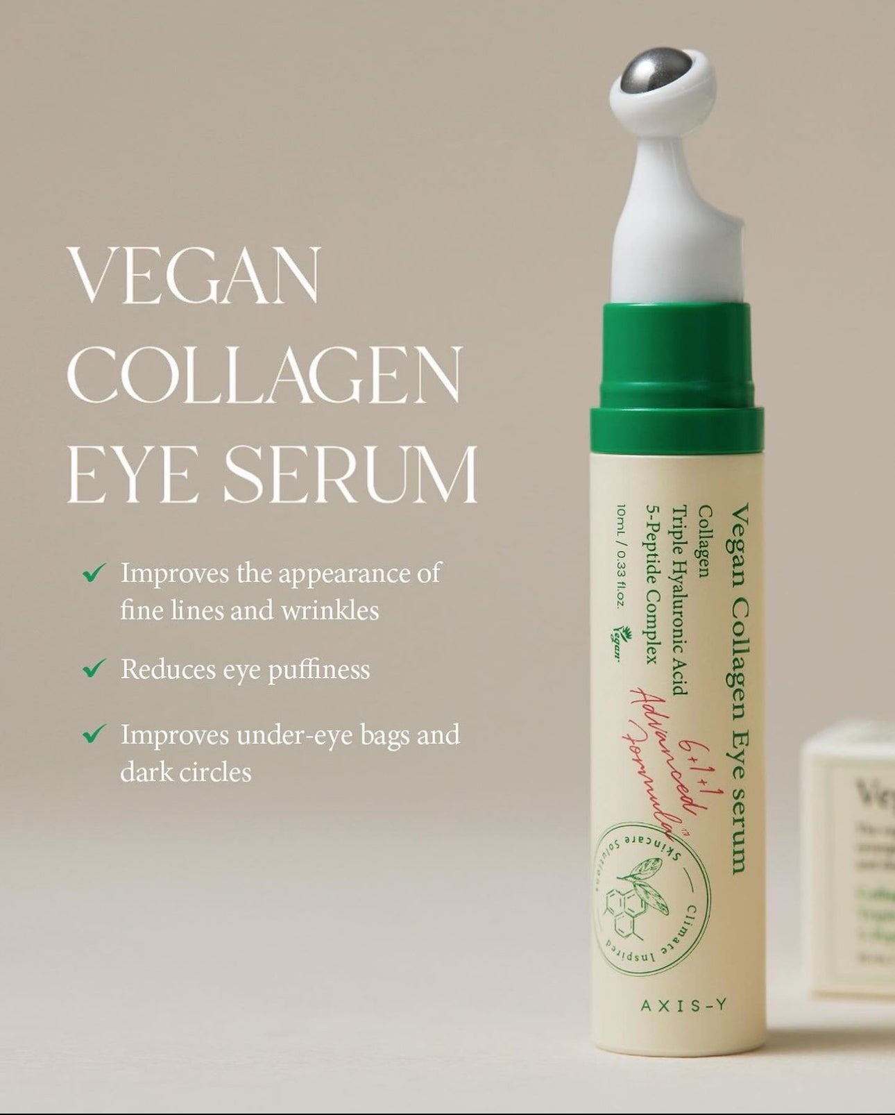 Axis-y Vegan Ορός Ματιών με Κολλαγόνο 10ml