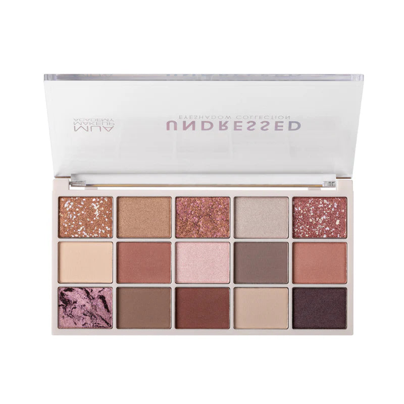MUA 15 SHADE EYESHADOW PALETTE - UNDRESSED
