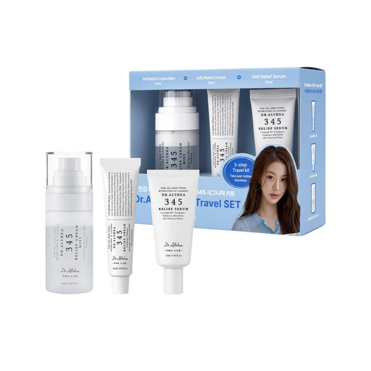 Dr Althea 345 Relief Travel Kit Mist Serum Cream Cyprus