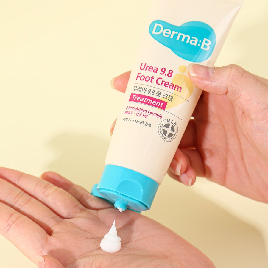 Derma B foot cream tube – Beauty Cave Nicosia dry cracked heels
