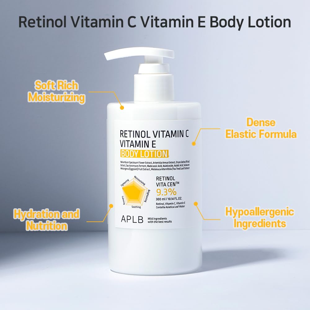 APLB Retinol Vitamin C Vitamin E Body Lotion