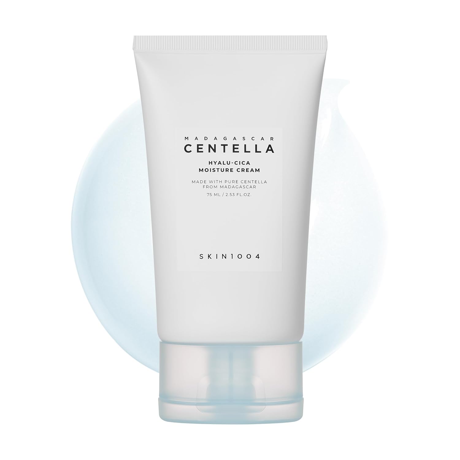 SKIN1004 Hyalu Cica Moisture Cream hydrating Korean face cream with Centella and Hyaluronic Acid for sensitive skin
