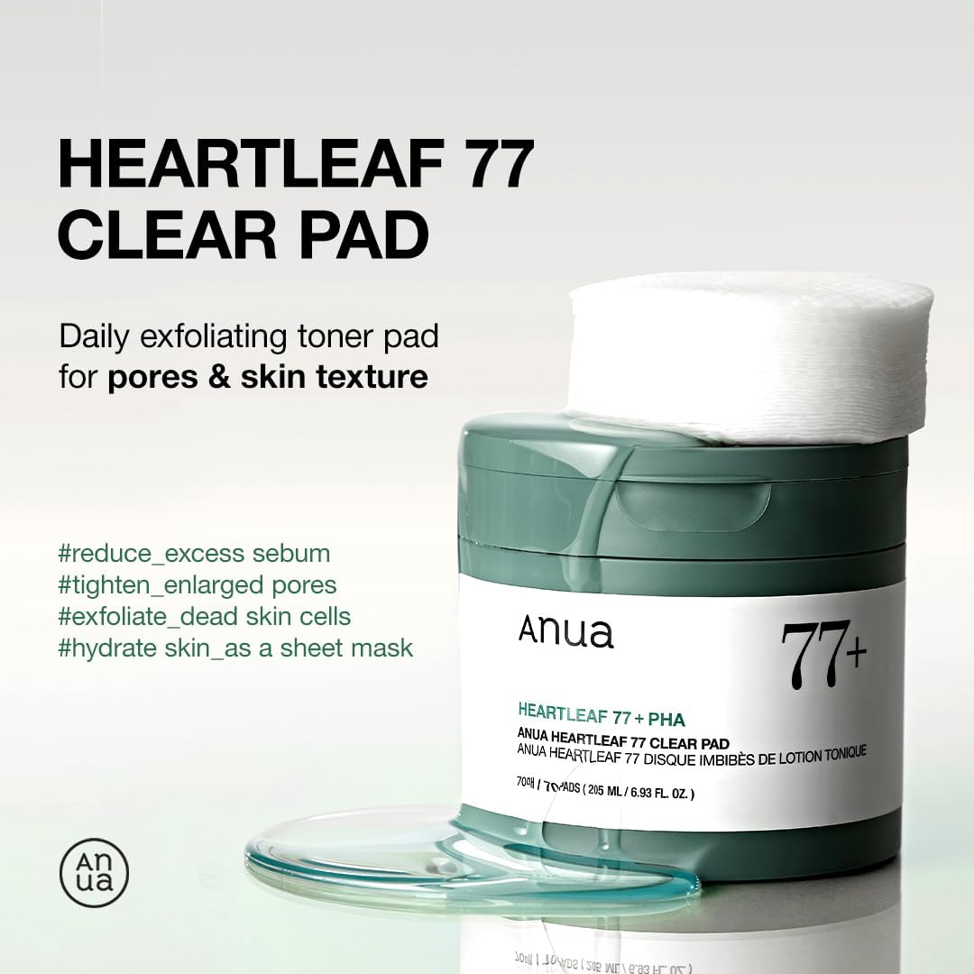 Anua Heartleaf 77 Διαφανές Σέτ (70 τεμάχια)