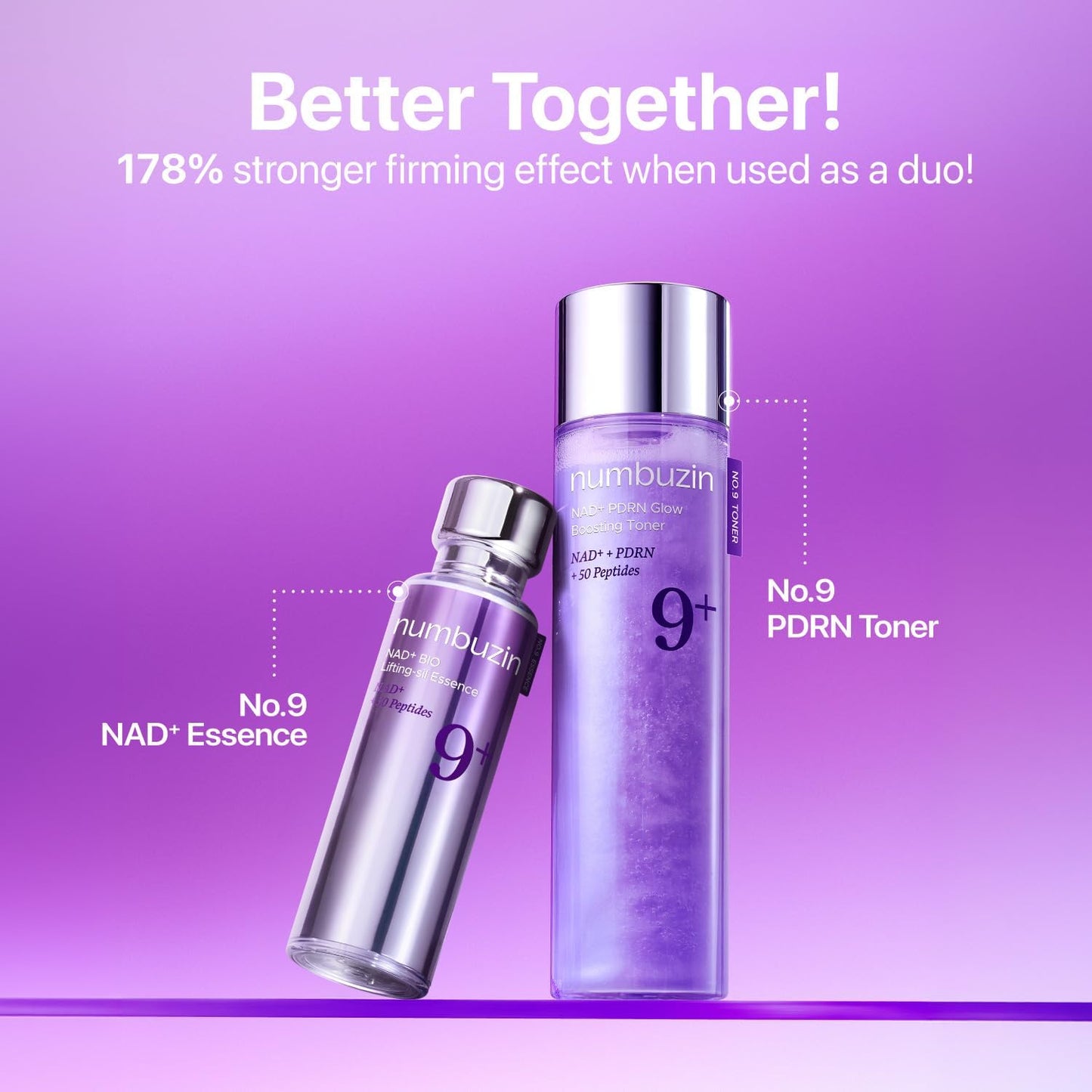 Numbuzin No.9 NAD+ PDRN Glow Boosting Toner 150ml