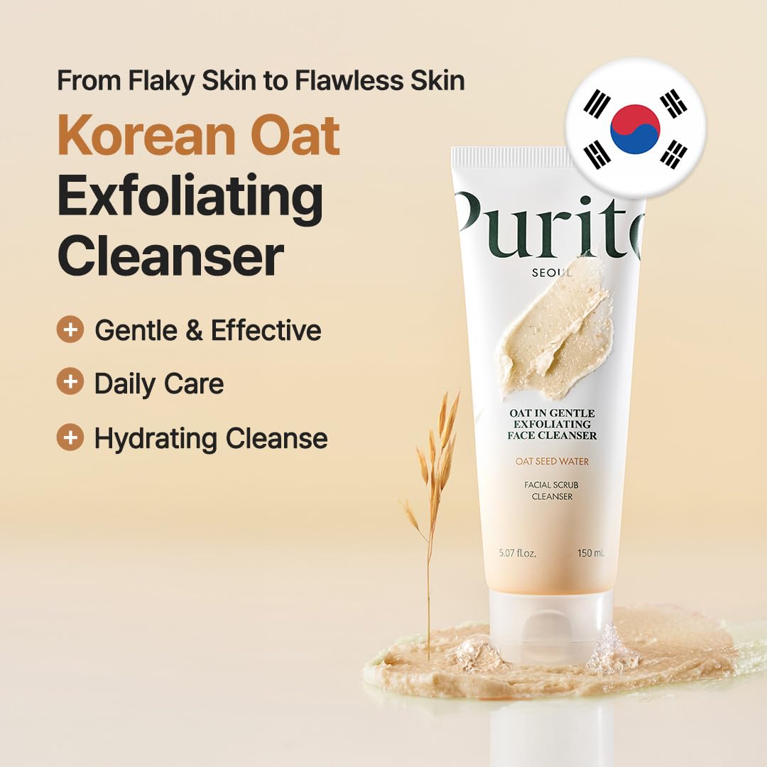 Purito Seoul Oat Gentle Exfoliating Face Cleanser 150ml