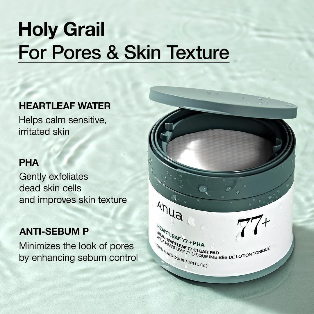 Anua Heartleaf 77 Διαφανές Σέτ (70 τεμάχια)