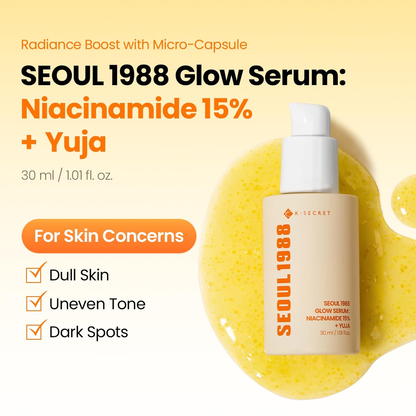 KSECRET Niacinamide Glow Serum 15%