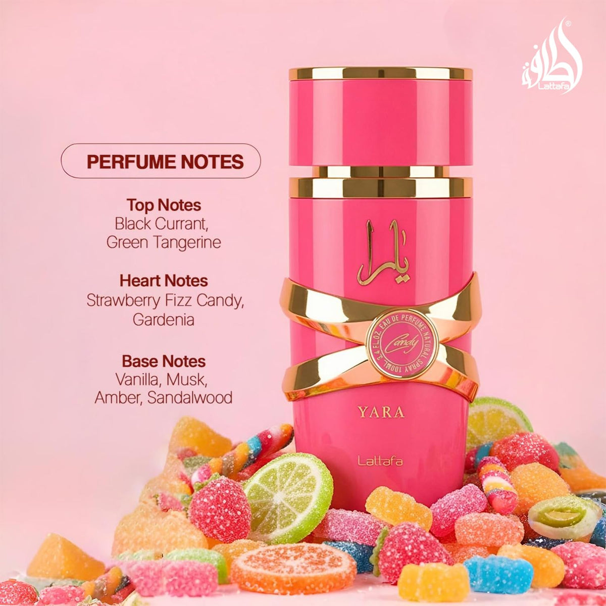 Lattafa Yara Candy Women EDP 100ml