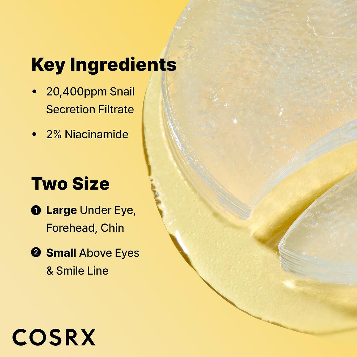 COSRX Advanced Snail Hydrogel Eye Patch 60τμχ