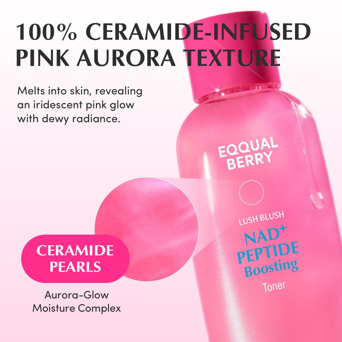 EQQUALBERRY NAD+ Peptide Boosting Toner 150ml