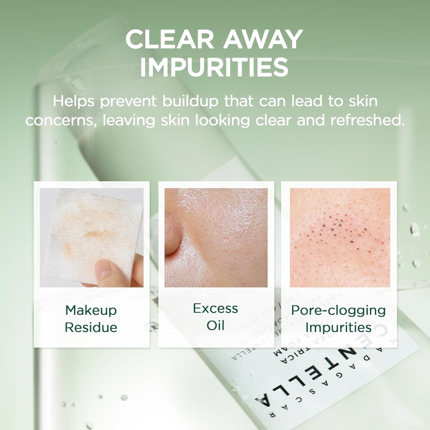 SKIN1004 Madagascar Centella Tea-Trica BHA Αφρός