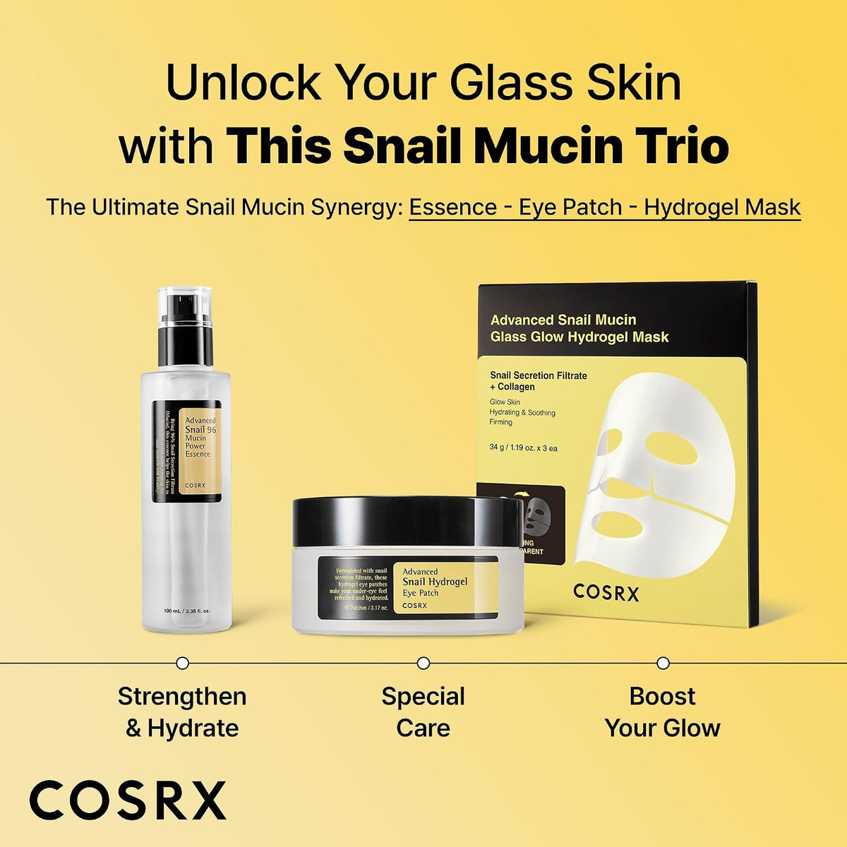 COSRX Advanced Snail Hydrogel Eye Patch 60τμχ