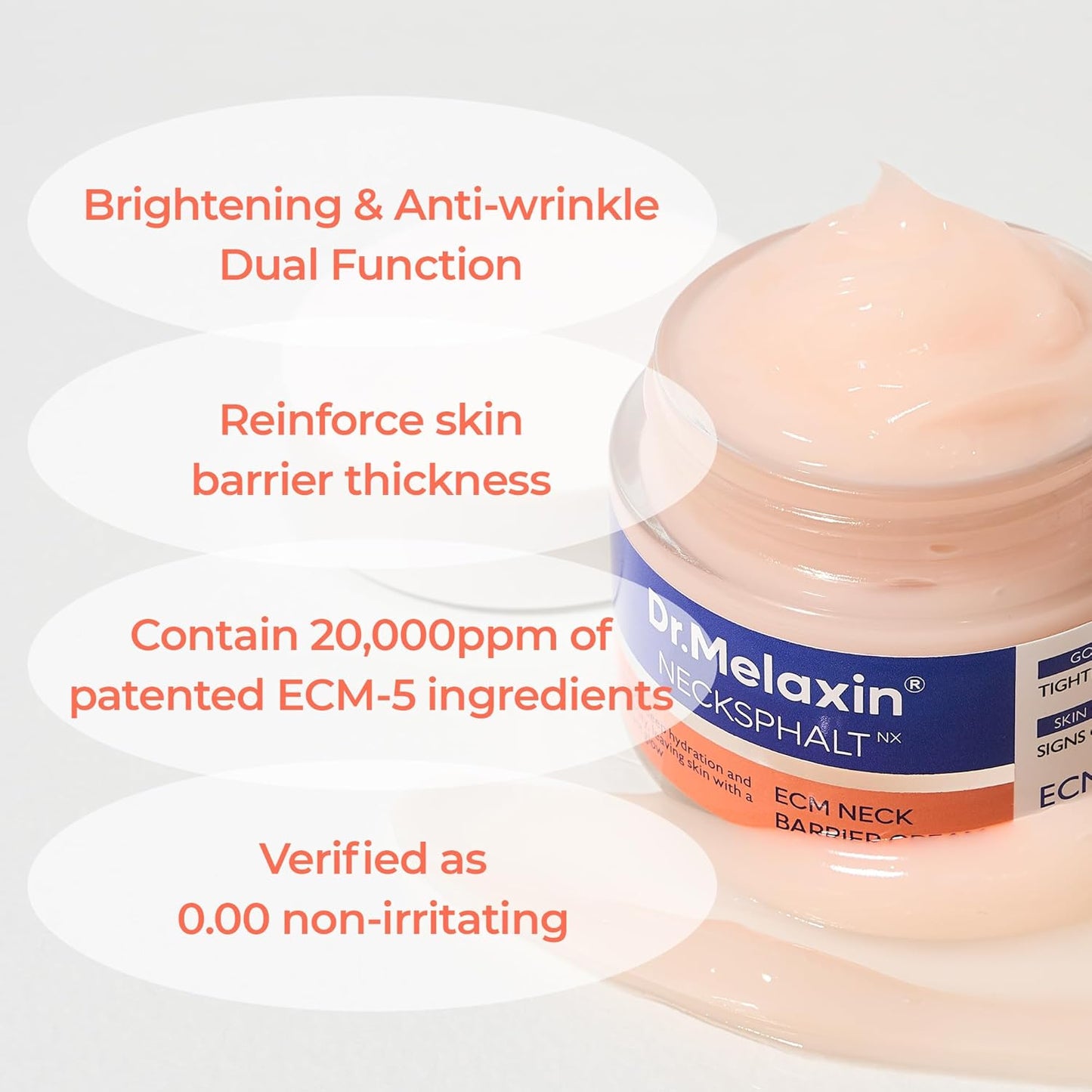 Dr. Melaxin NeckSphalt ECM Ceramide Neck Cream 50ml | Firming Neck Care Cream