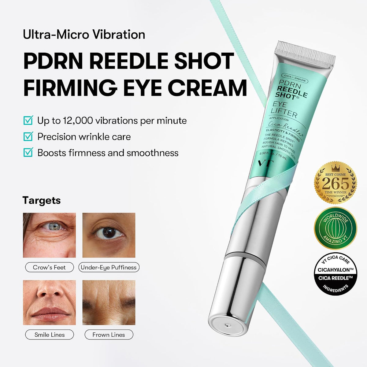 VT Cosmetics PDRN Reedle Shot Eye Cream
