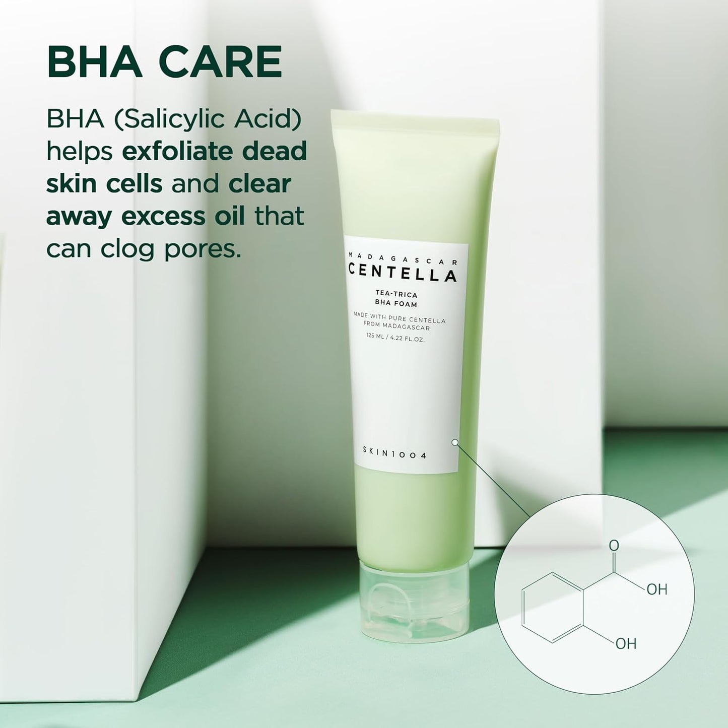 SKIN1004 Madagascar Centella Tea-Trica BHA Αφρός