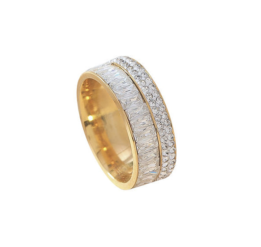Queen Ring Titanium Steel