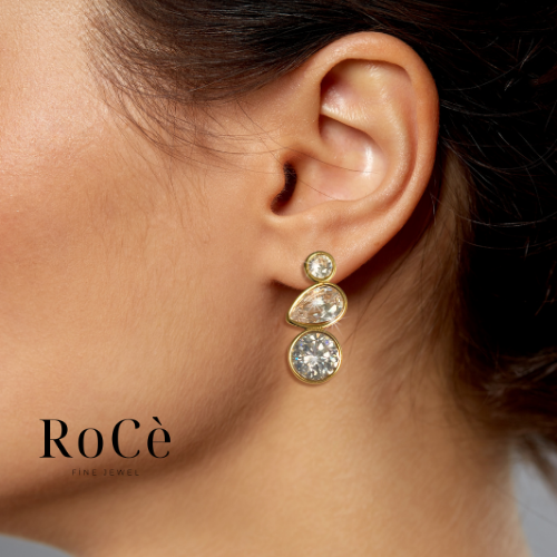 Majestic Earrings 18K Gold Plated