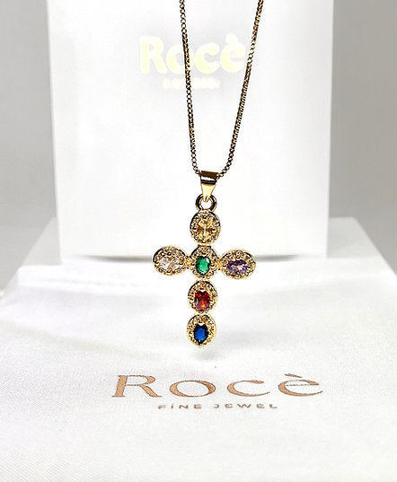 Classic cross 14K Gold Plated