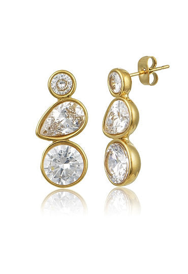 Majestic Earrings 18K Gold Plated