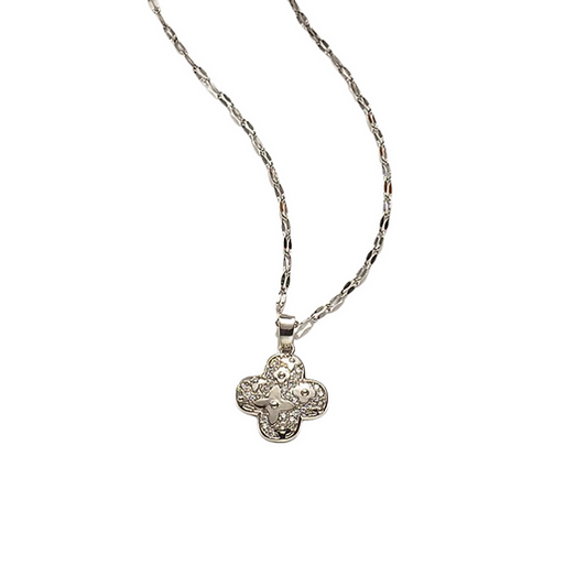 Star Cross Silver Stainless Steel