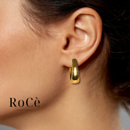Hoops Earrings 14K Gold Plated