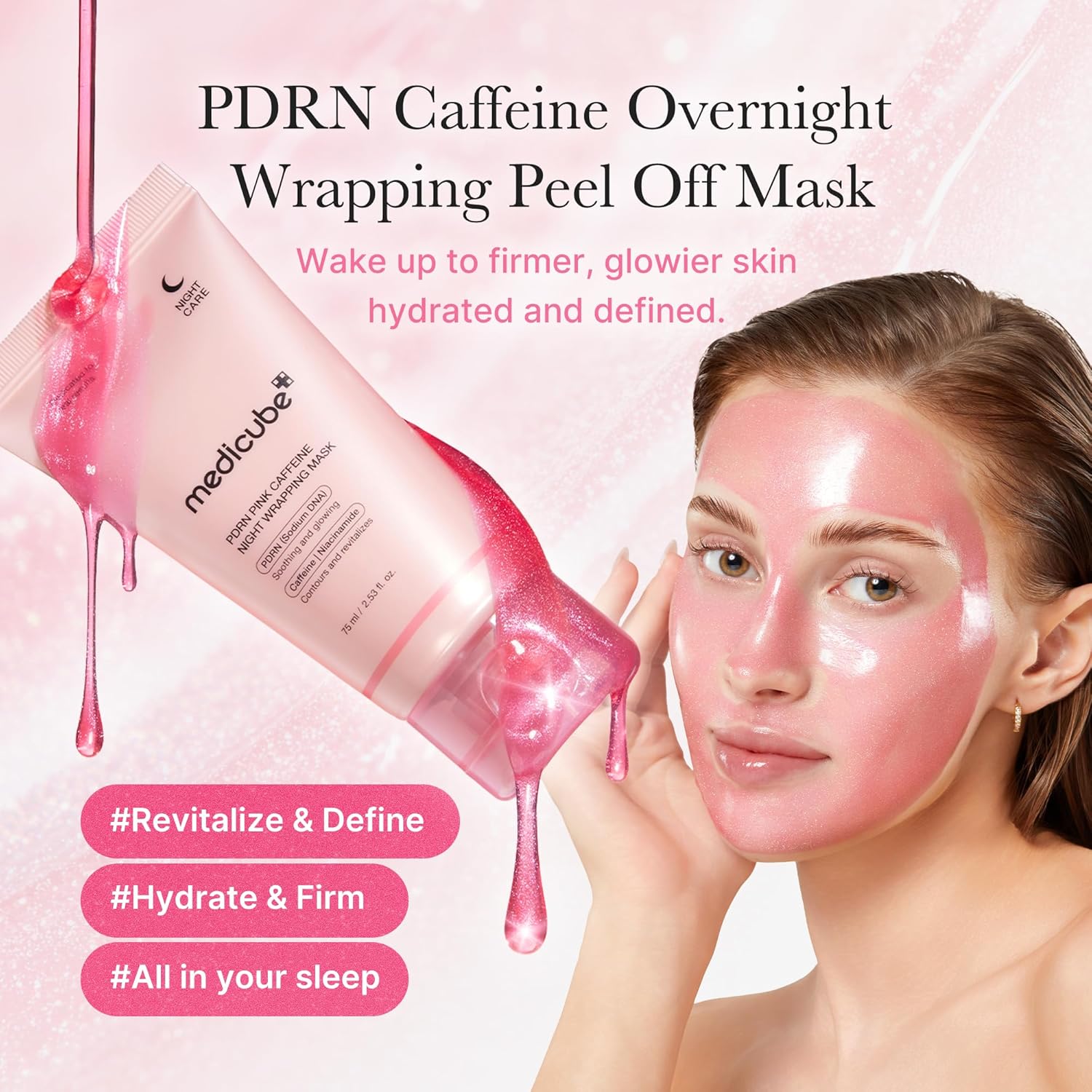 Korean overnight glow mask Medicube