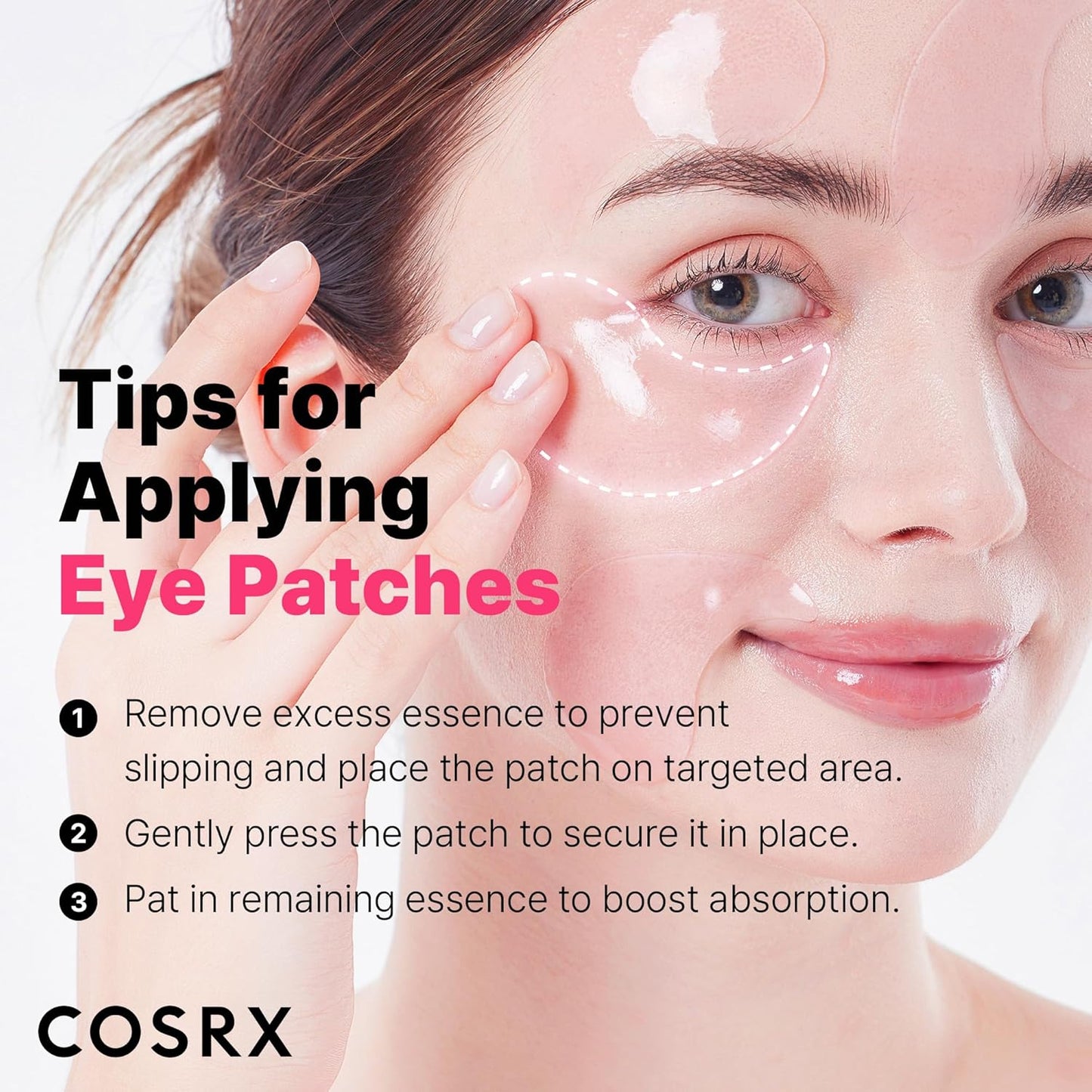 COSRX The Peptide Collagen Hydrogel Eye Patch 60 patches