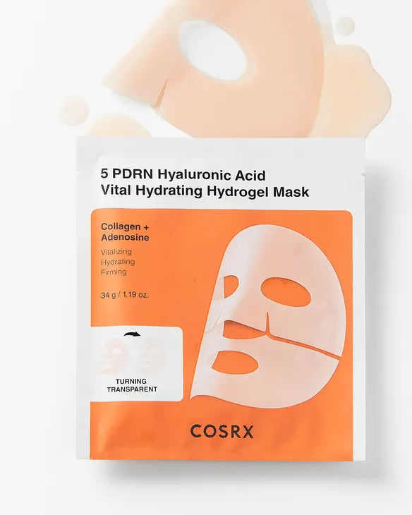 COSRX PDRN Hydrogel Mask lifting hydrating anti aging sheet mask Korean skincare Cyprus