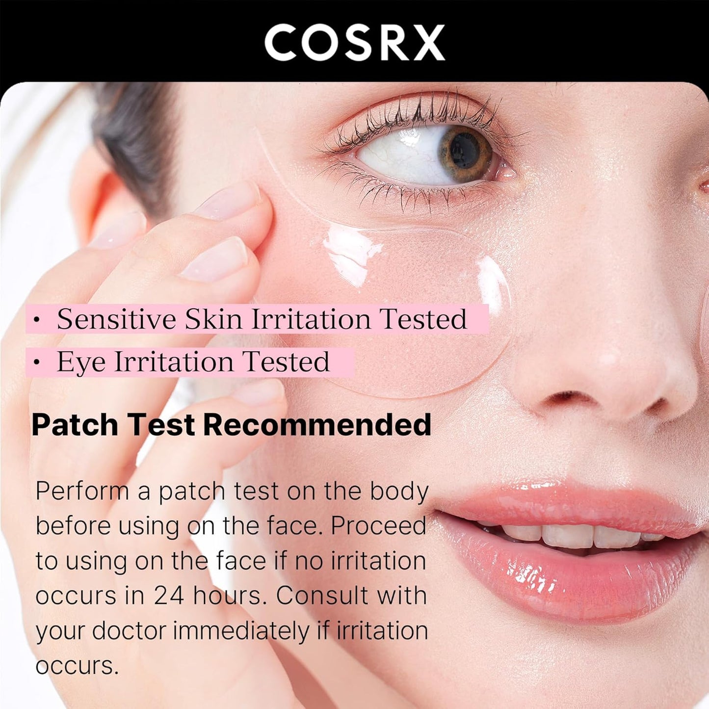 COSRX The Peptide Collagen Hydrogel Eye Patch 60 patches