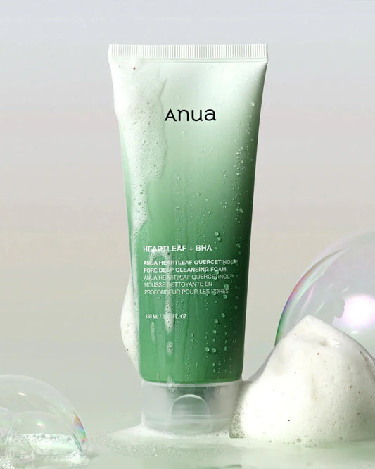 ANUA HEARTLEAF QUERCETINOL PORE DEEP CLEANSING FOAM