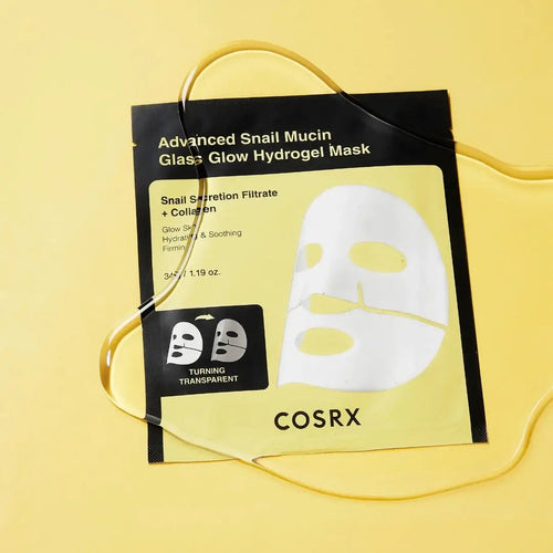 COSRX Advanced Snail Mucin Glass Glow Hydrogel Face Mask