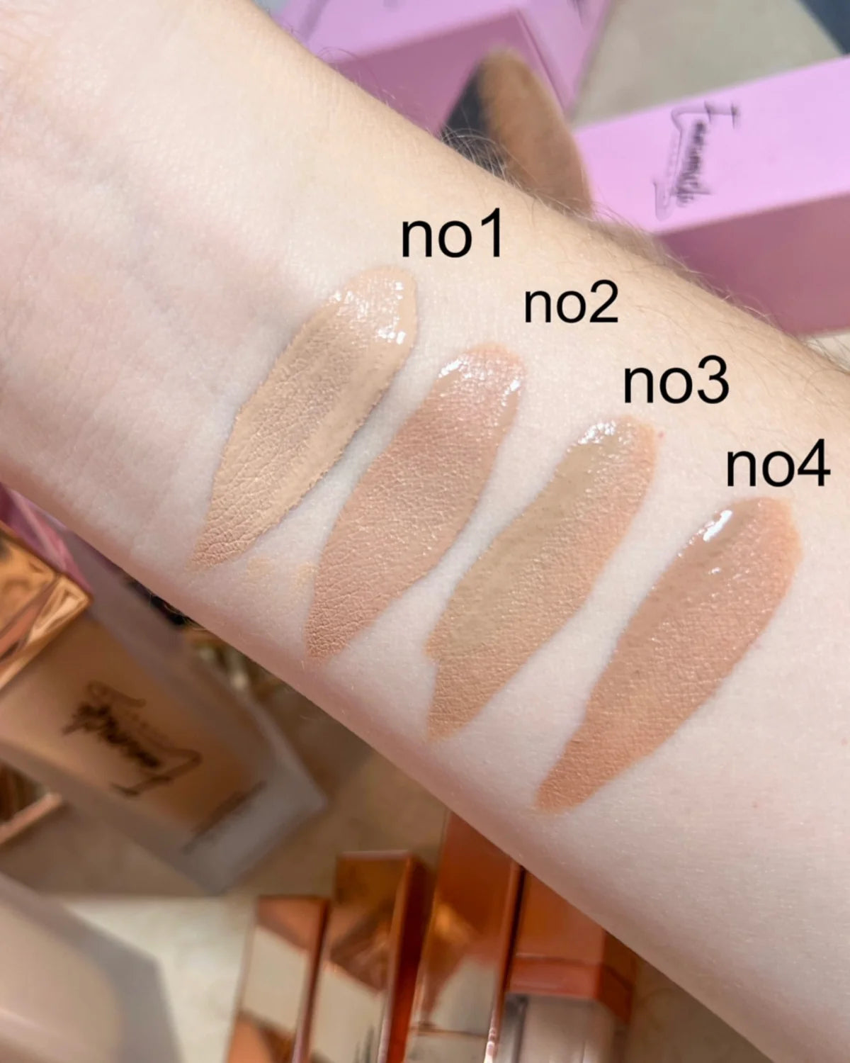 Emmanouela Cosmetics No Filter Needed Concealer shades cyprus