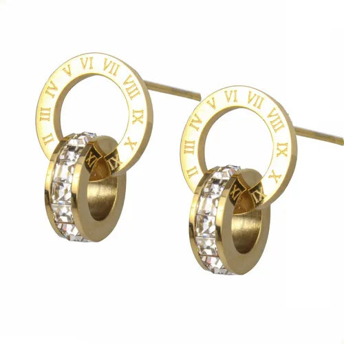 Mira earrings 18k Gold Plated