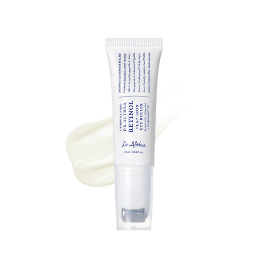 Dr. Althea Retinol Flat Iron Eye Roller 25ml with retinol and gua sha applicator in Cyprus